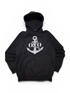 OVO Black Anchor Graphic Hoodie